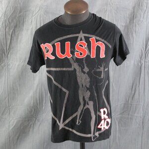 Band Shirt - Rush 40th Anniversary North American Tour - Men's Medium